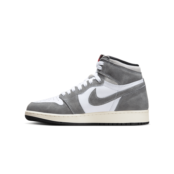 Air jordan 1 retro high og white black wolf on sale grey