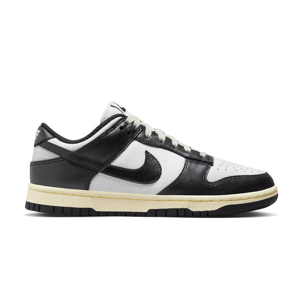 mens black and white dunk low