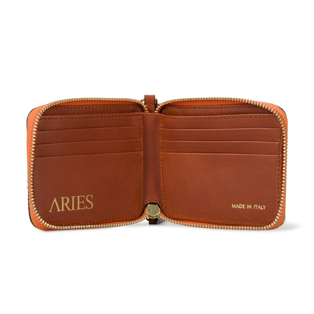 Ponyskin Bobby Wallet 'Orange'