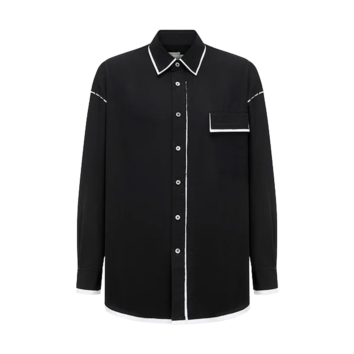 Deconstructed Seam Shirt 'Black'