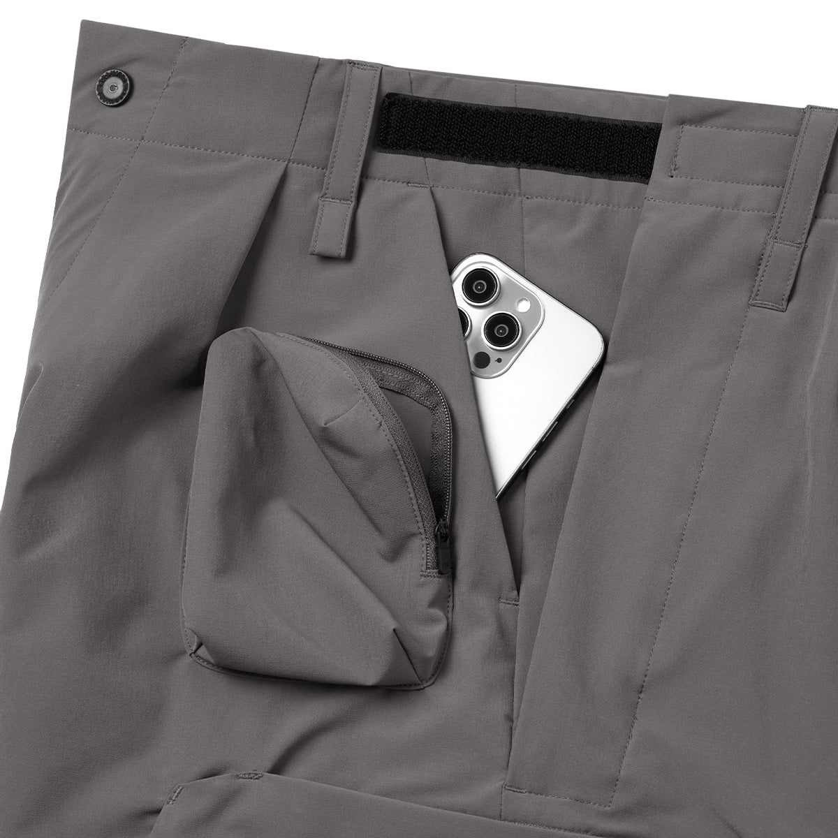 P-M2 Concept Utility Cargo Shorts 'Stone'