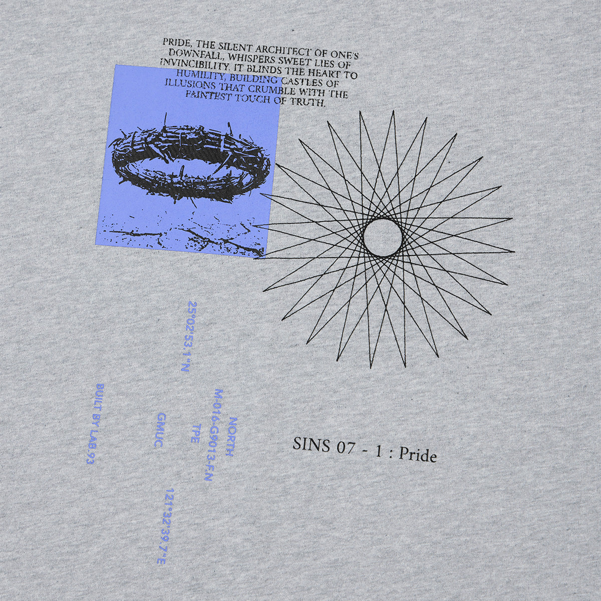 Lucifer - The Pride Tee 'Ash'