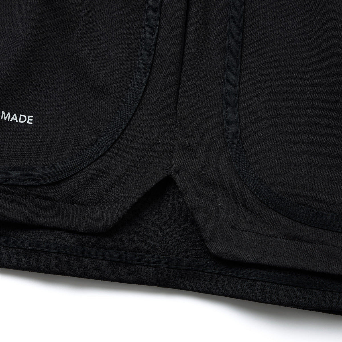 Rve-S3 Riverside Track Shorts 'Pure Black'