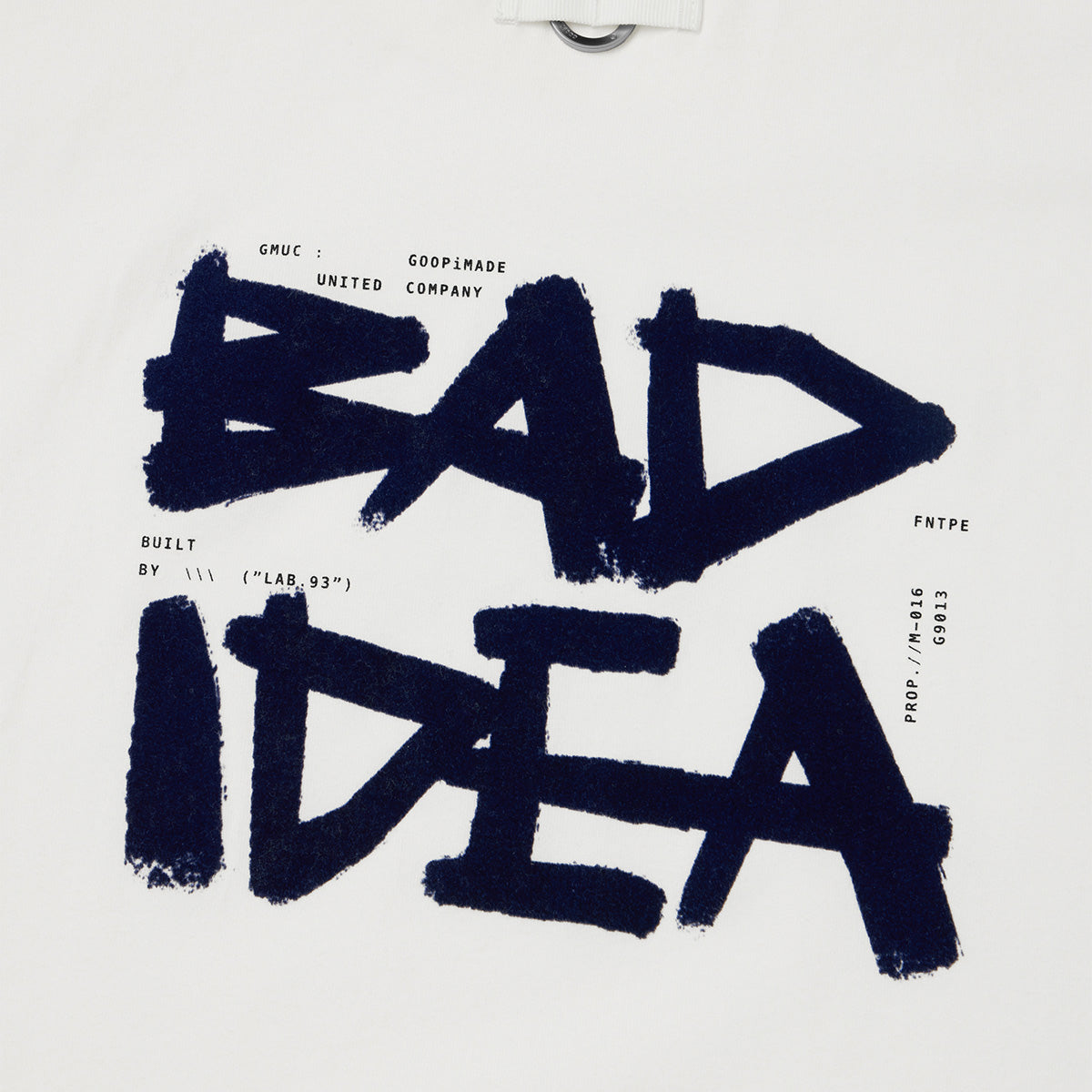 VED-01T Visual Project Bad Idea Tee 'White'