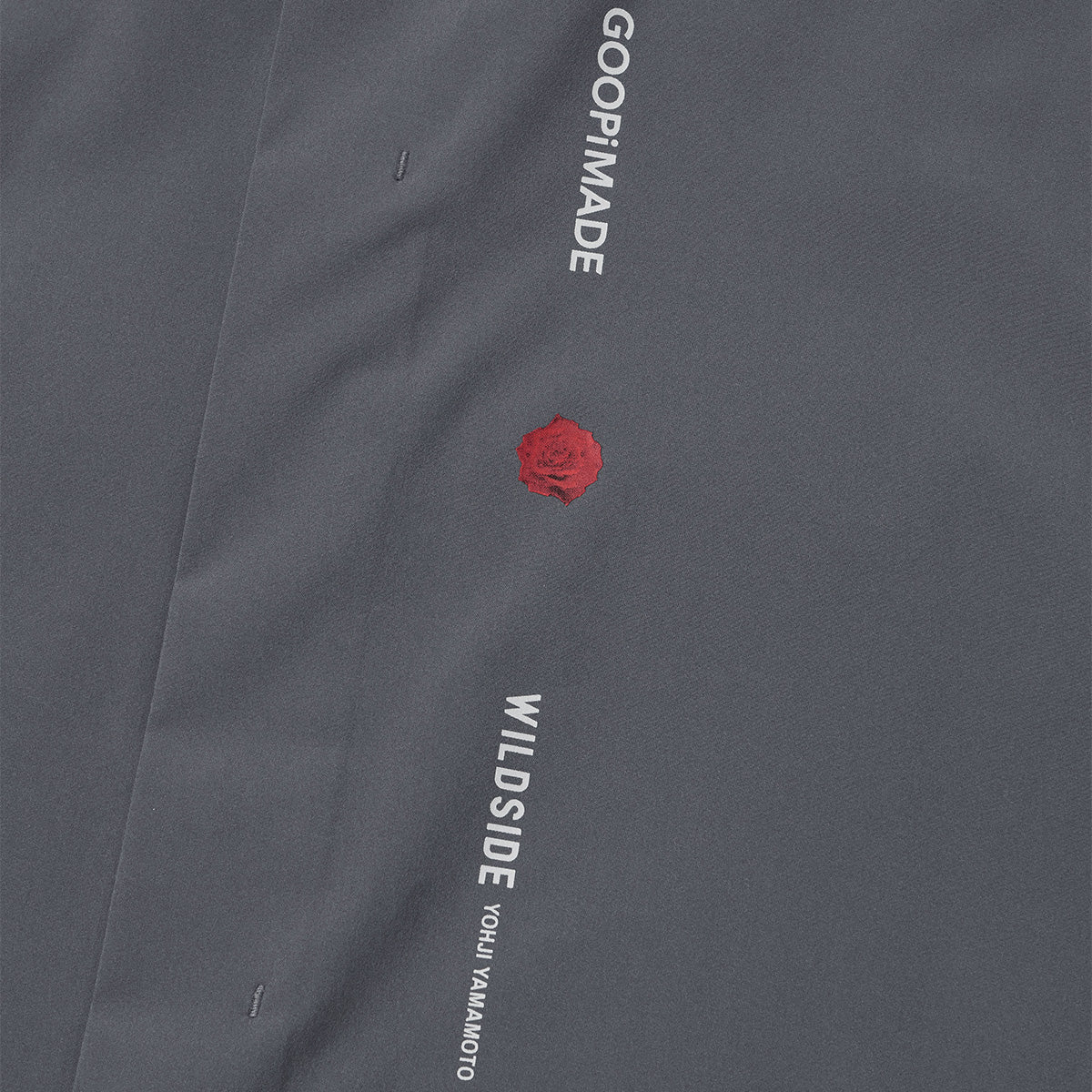 + WILDSIDE Yohji Yamamoto Pleat Formal Shirt 'Grey'