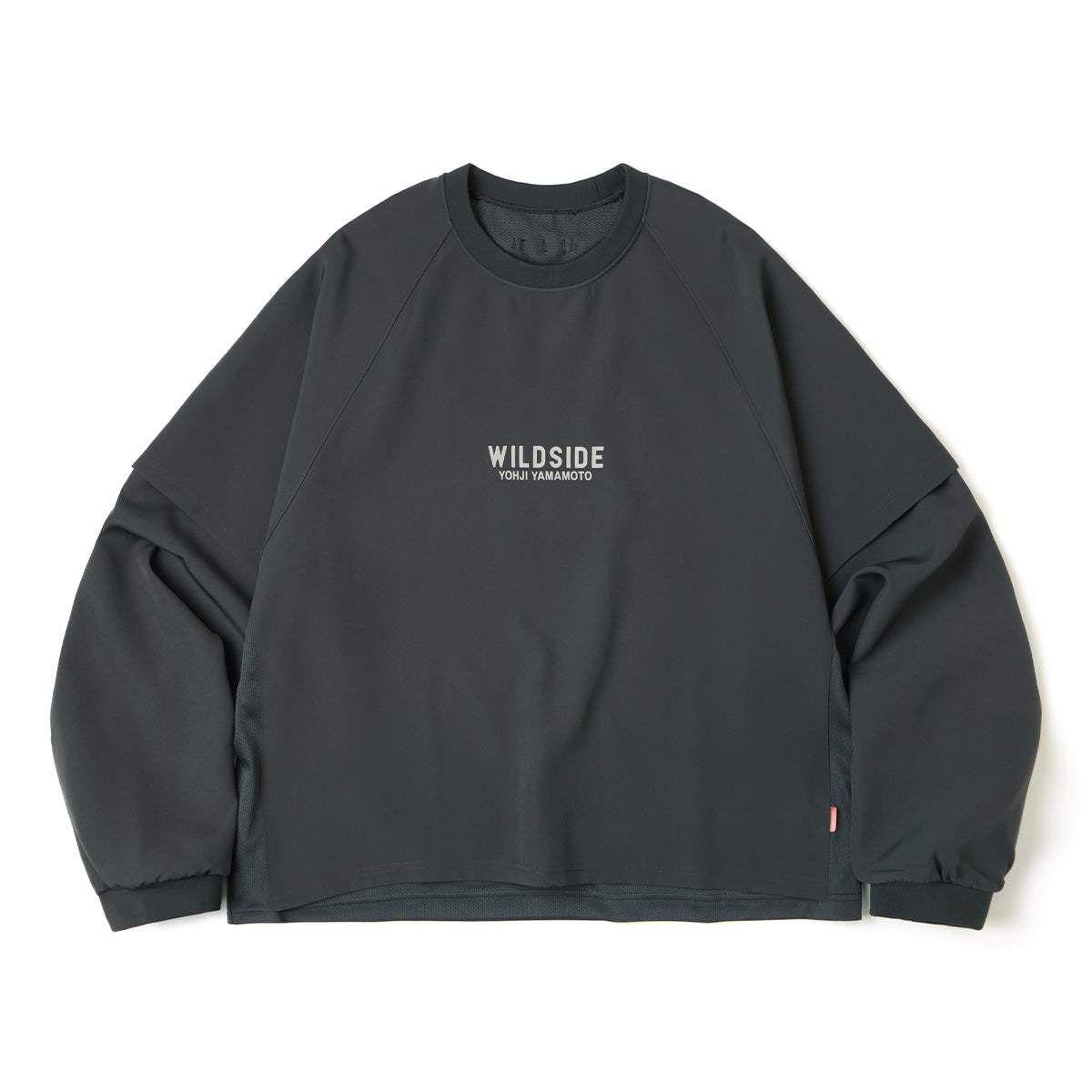 + WILDSIDE Yohji Yamamoto ROSE Logo Sweatshirt 'Grey'