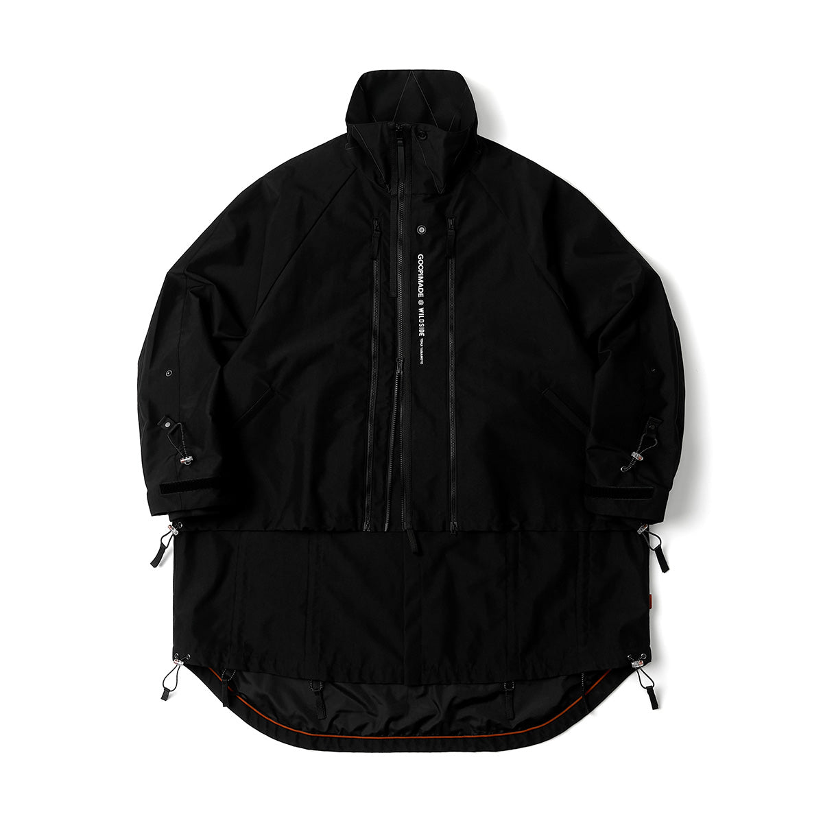 + WILDSIDE Yohji Yamamoto The-9 Crazy Utility Coat Vol.5 'Black'