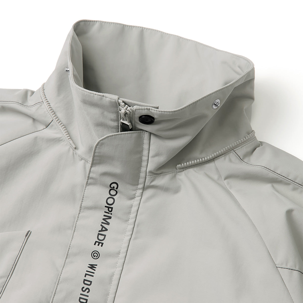 + WILDSIDE Yohji Yamamoto The-9 Technical Parka 'Light Grey'