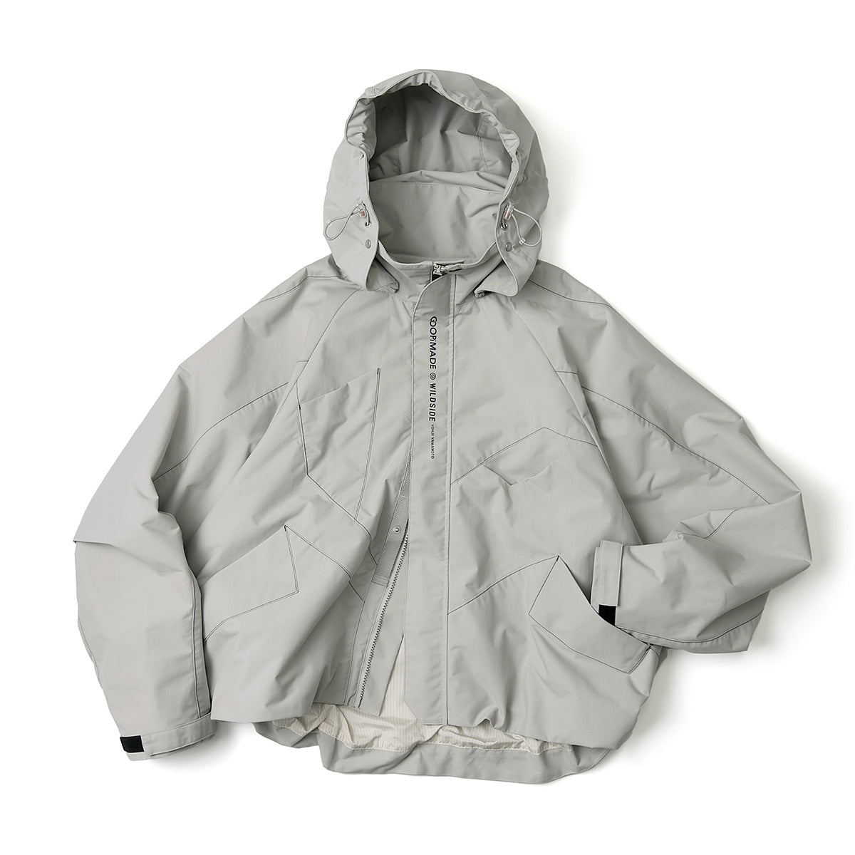 + WILDSIDE Yohji Yamamoto The-9 Technical Parka 'Light Grey'