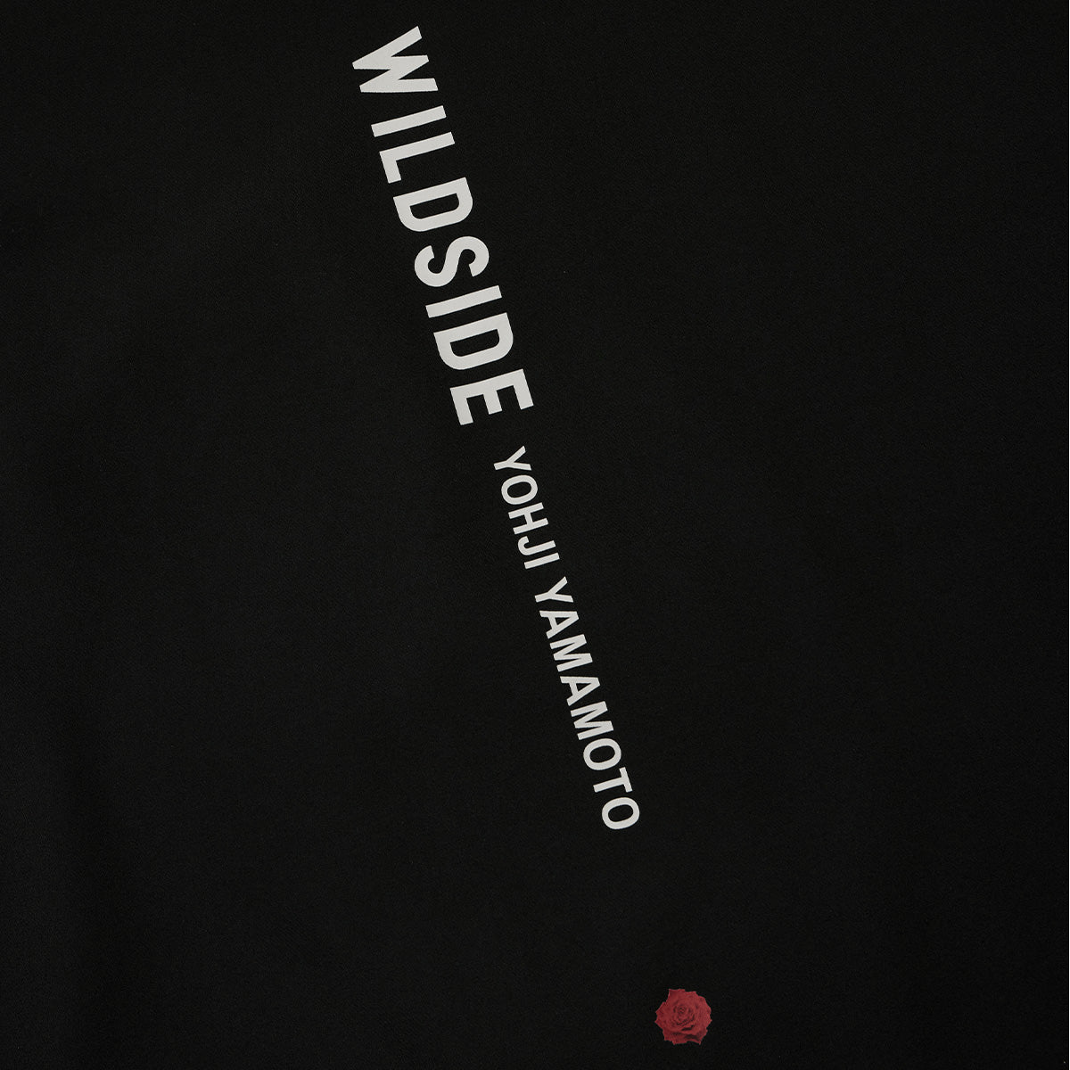 + WILDSIDE Yohji Yamamoto YAMA Logo Tee 'Black'
