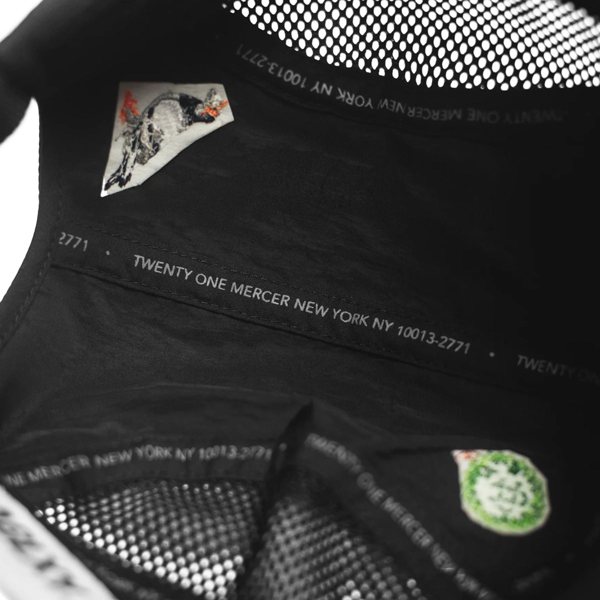 + 21MERCER Unstructured Cap 'Black'