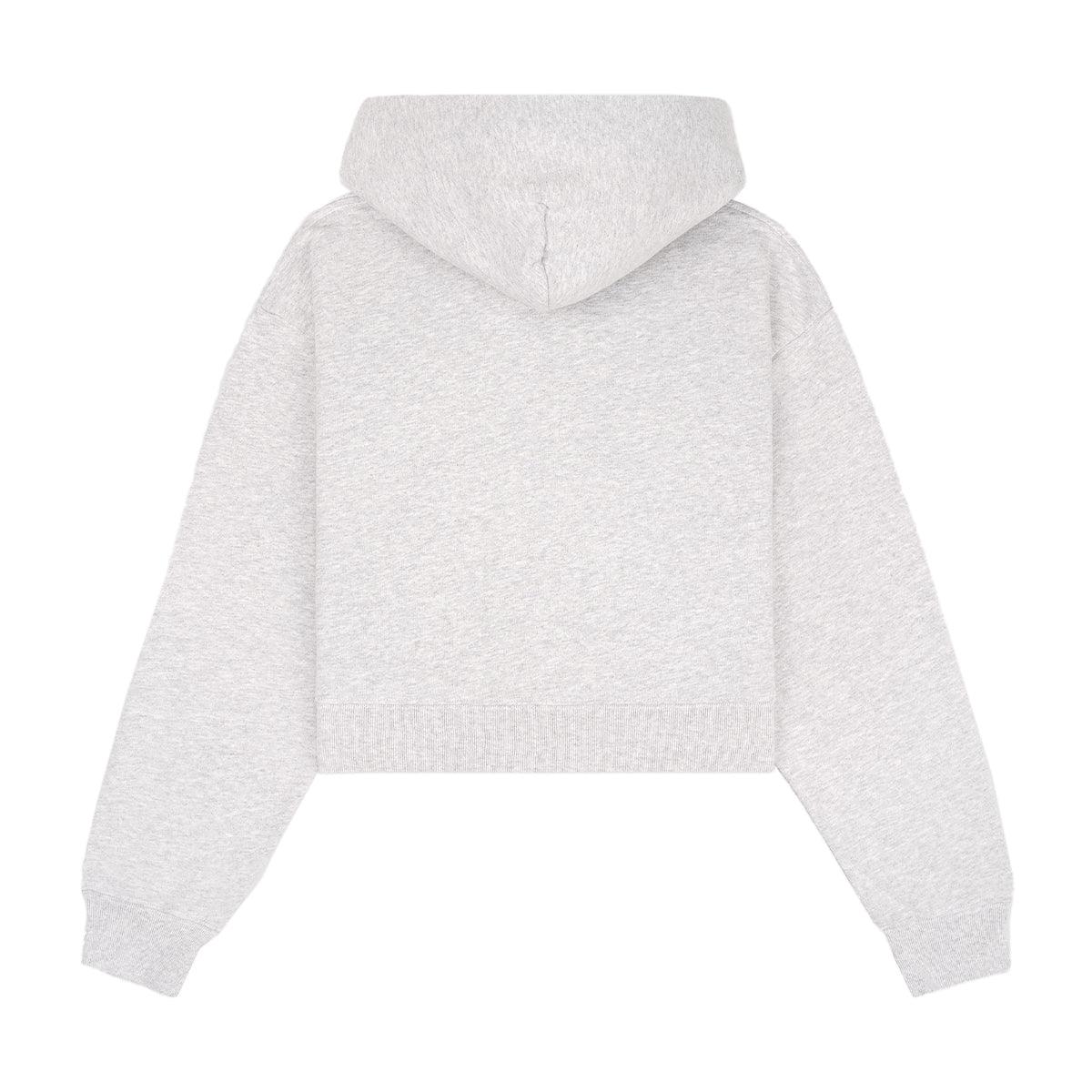 SR Sport Cropped Hoodie 'Heather Grey'