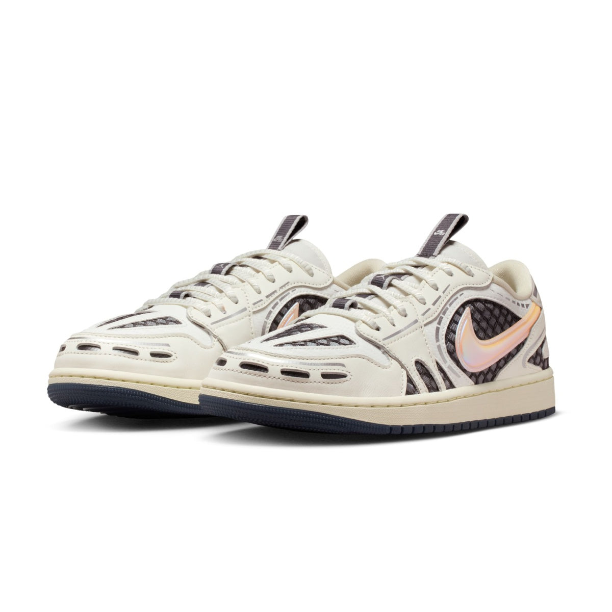 Wmns Air Jordan 1 Low Method of Make V3 ‘Sail Metallic Silver Coconut Milk’