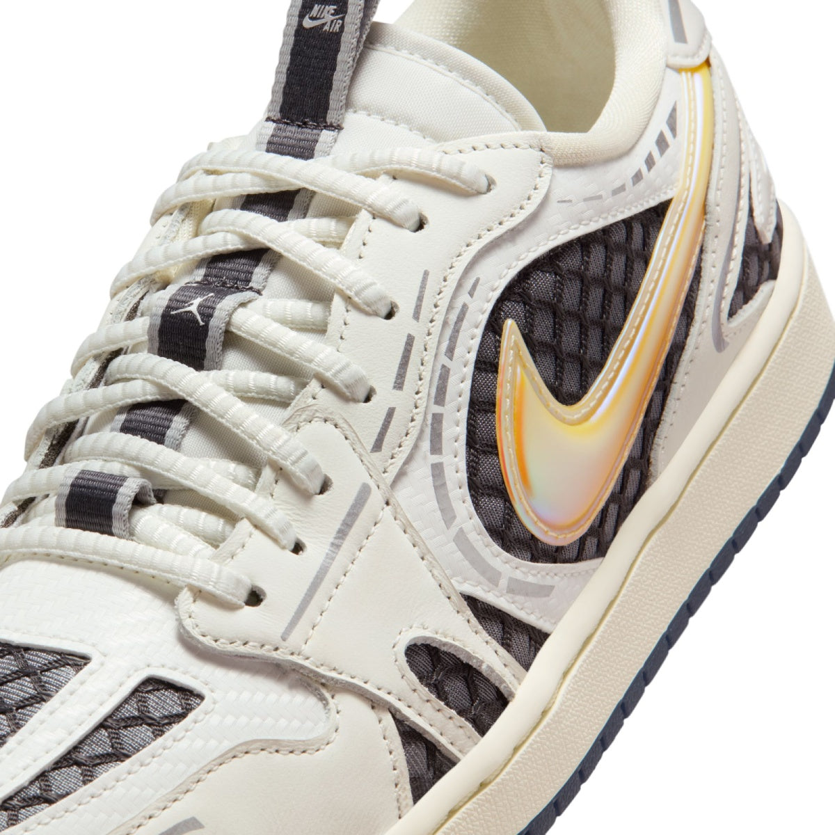 Wmns Air Jordan 1 Low Method of Make V3 ‘Sail Metallic Silver Coconut Milk’