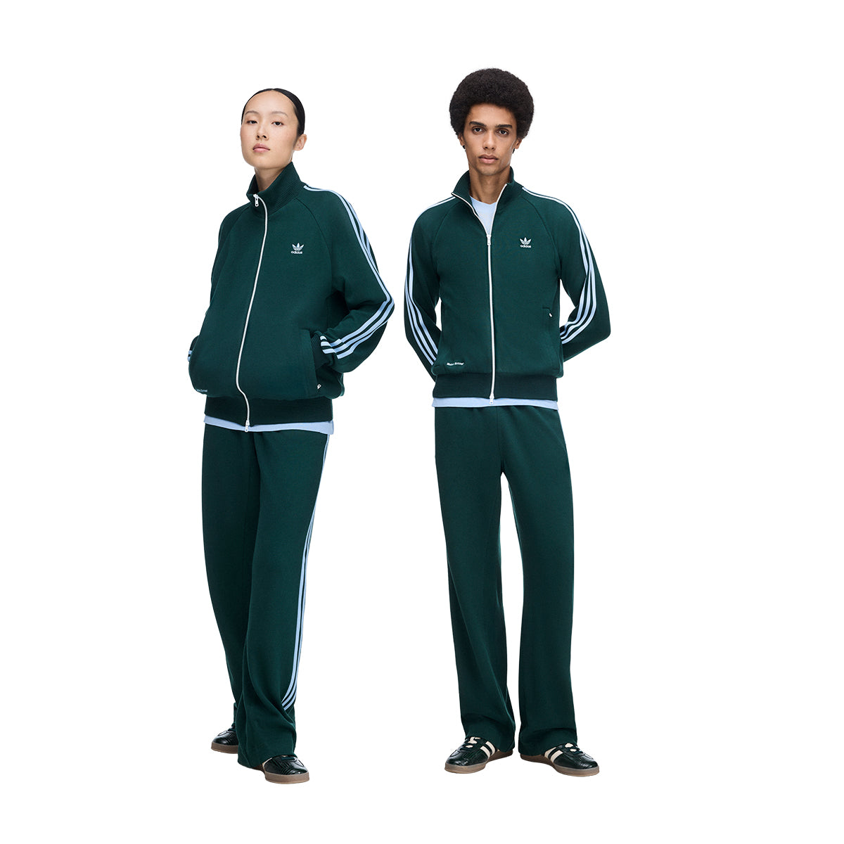 + Wales Bonner 80s Track Top 'Green Night'