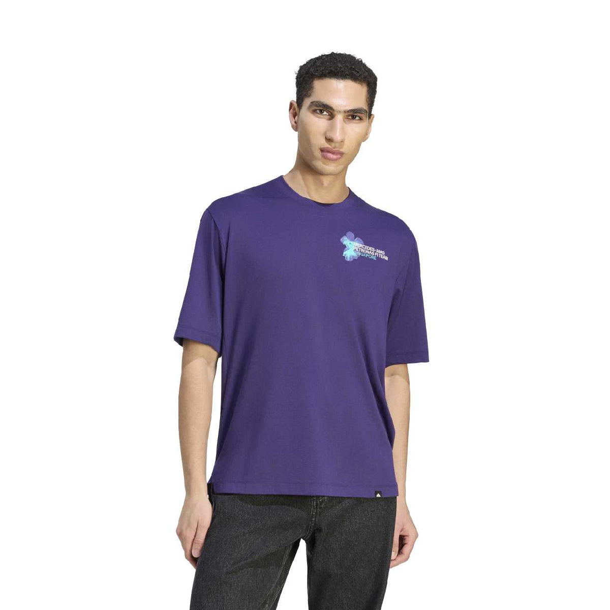 + Mercedes-AMG Petronas F1 Team Vanda Bloom T-Shirt 'Deep Purple'
