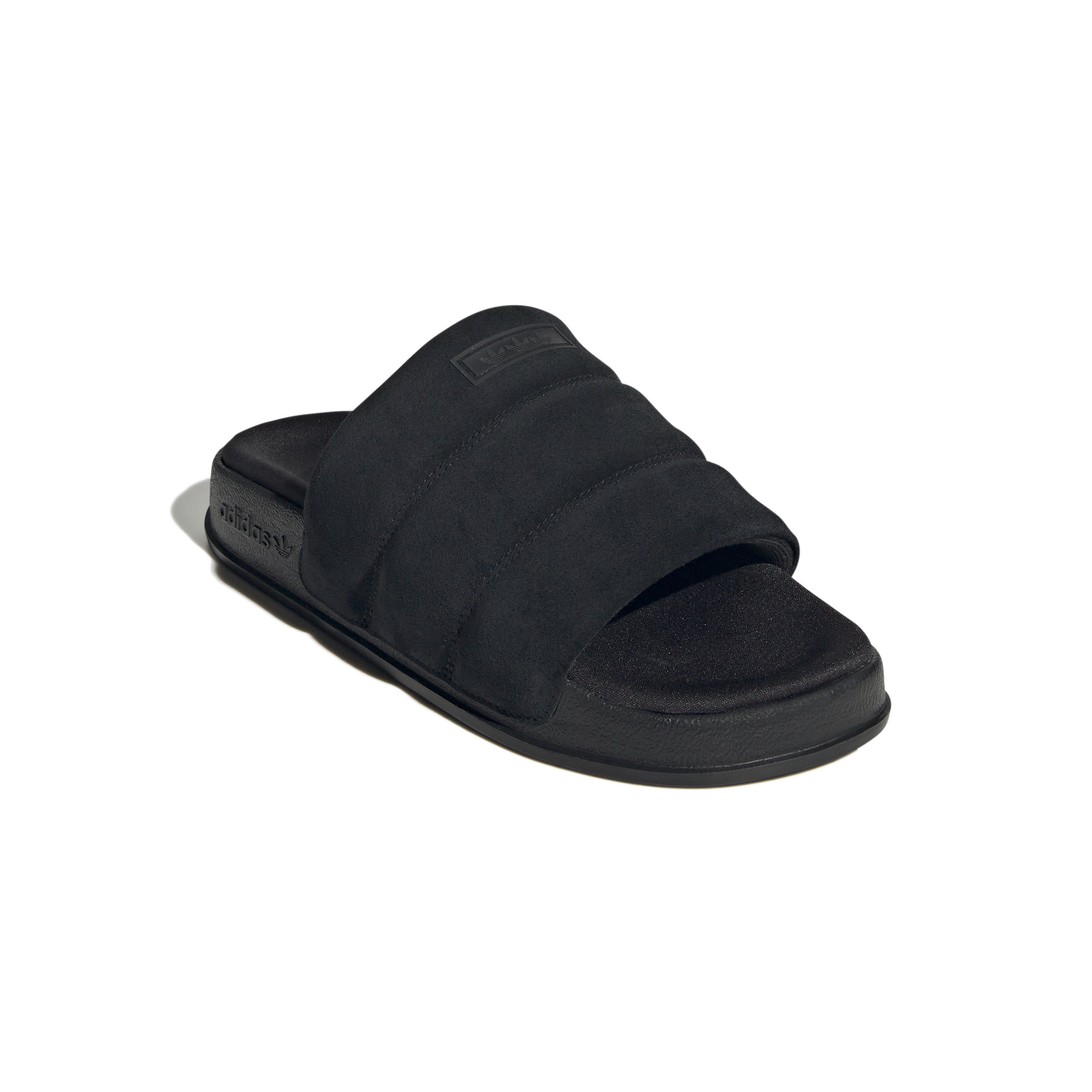 Wmns Adilette Essentials 'Core Black'