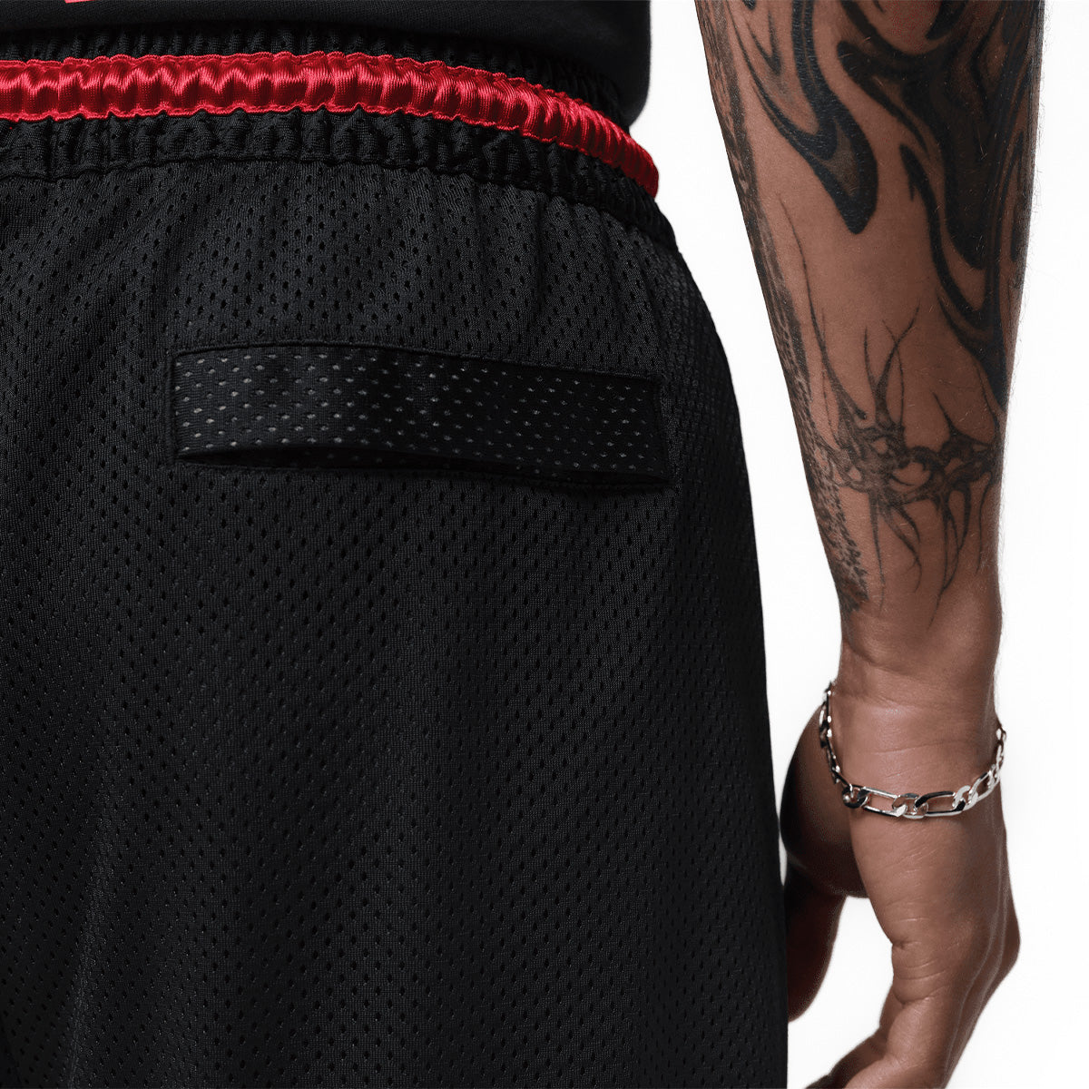 + Brasil Futebol Mesh Diamond Shorts 'Black University Red'