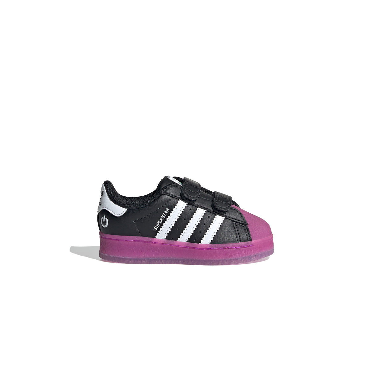 adidas Originals Toddlers Superstar LED Light 'Black'