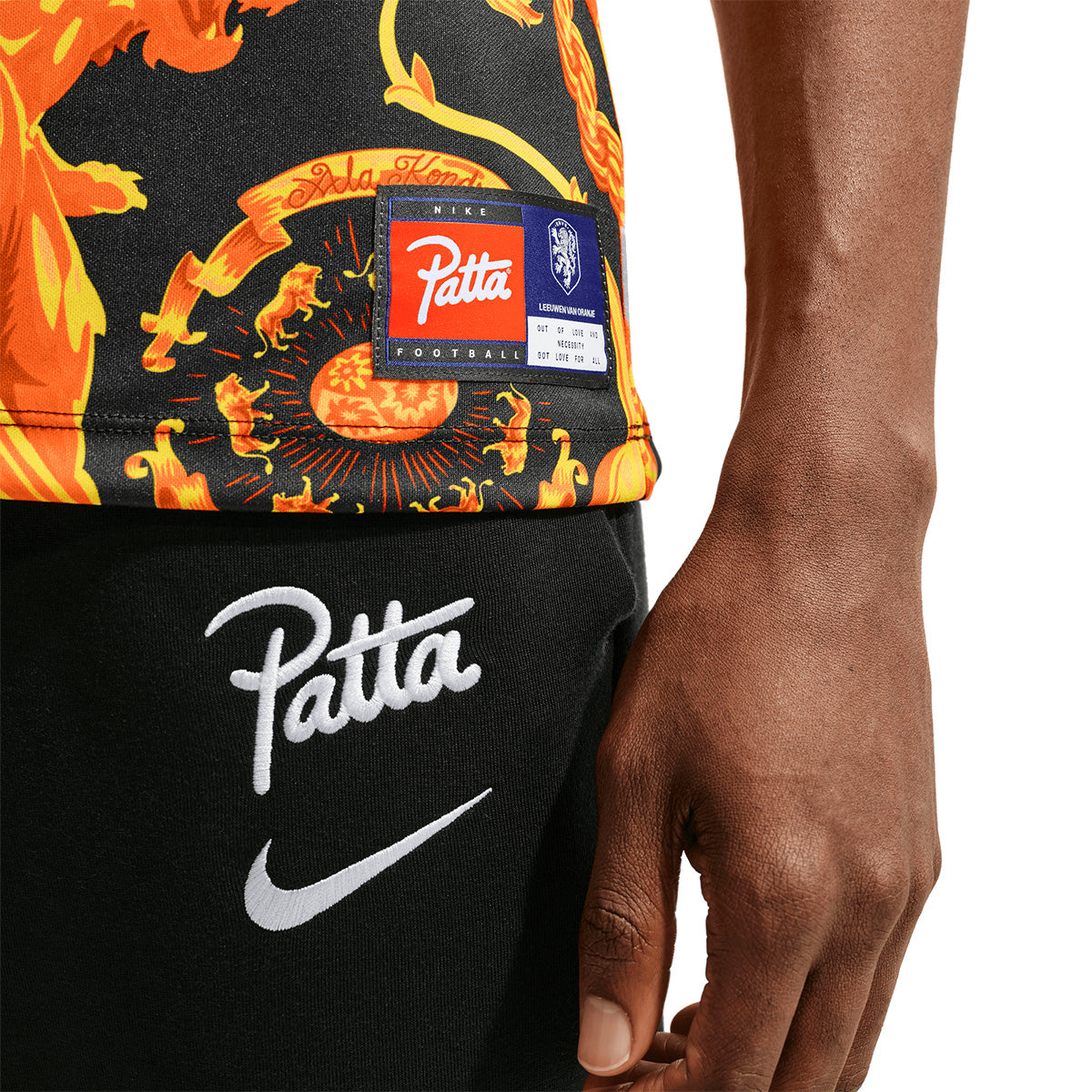 + Patta + Netherlands X2 Academy Pro Jersey 'Black'