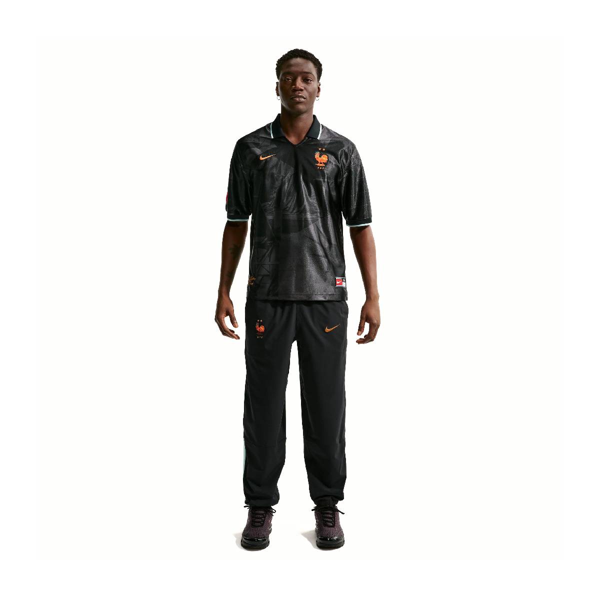 France FFF Energy Dri-FIT Jersey 'Anthracite'