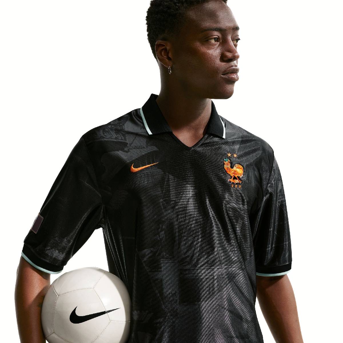 France FFF Energy Dri-FIT Jersey 'Anthracite'