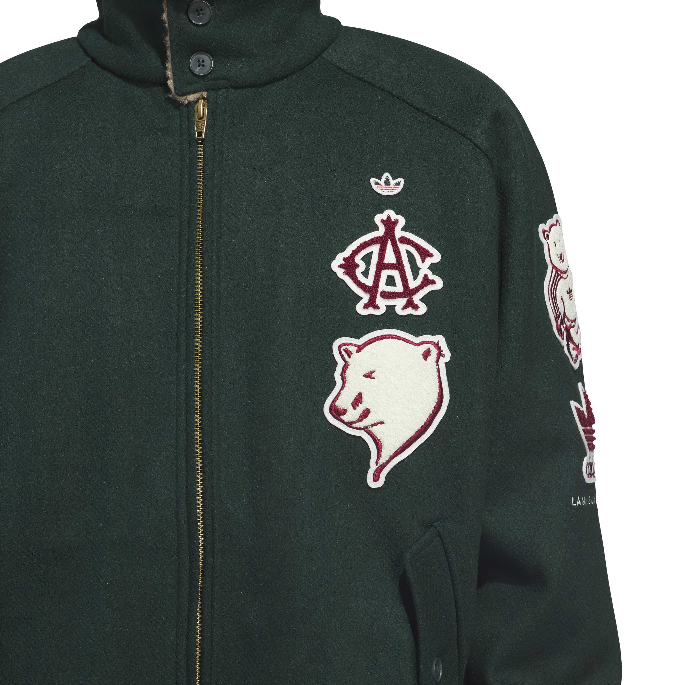 + CLOT Varsity Jacket 'Green Night'