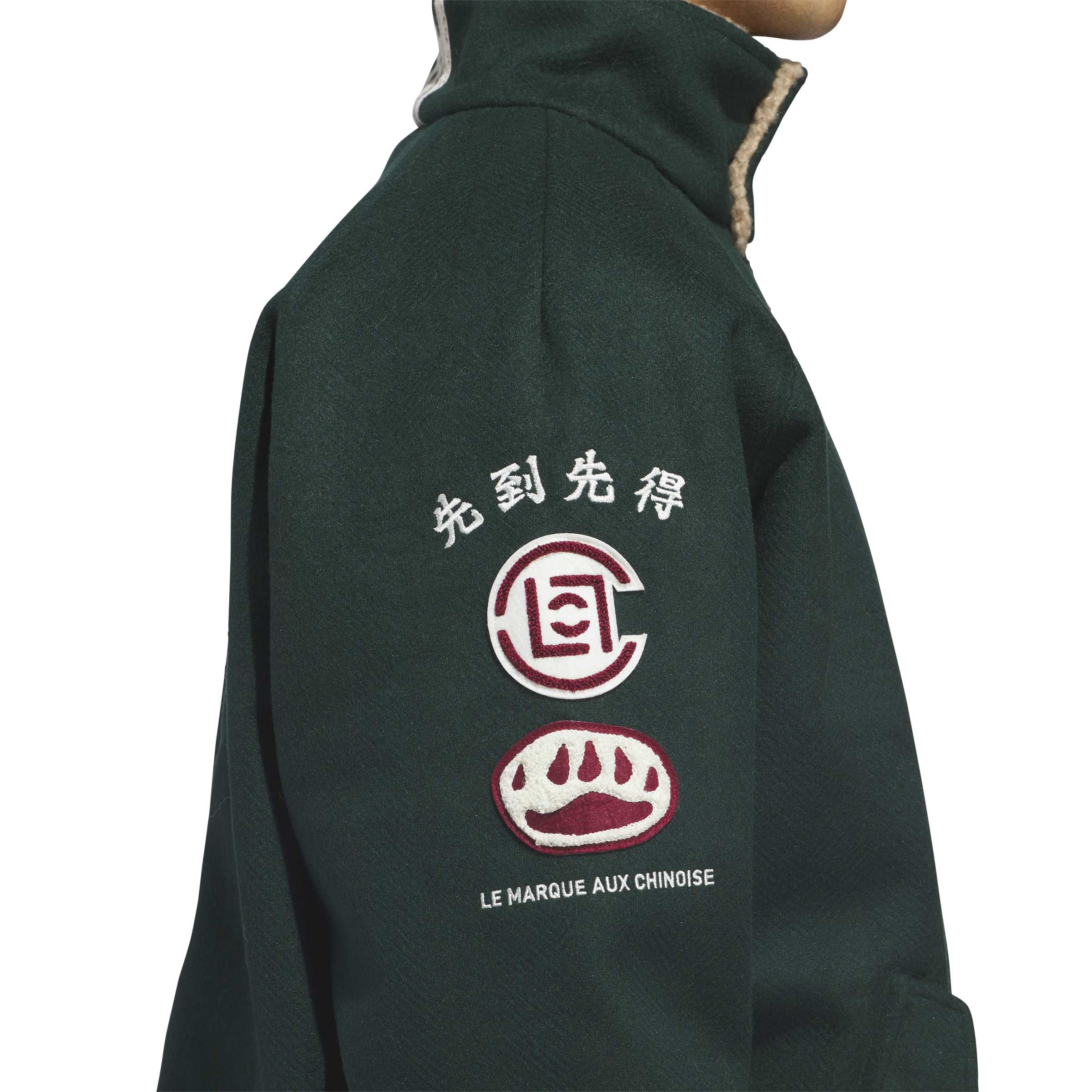 + CLOT Varsity Jacket 'Green Night'
