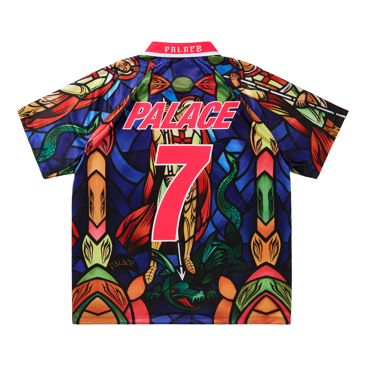 + Palace + England Jersey 'Bright Crimson'