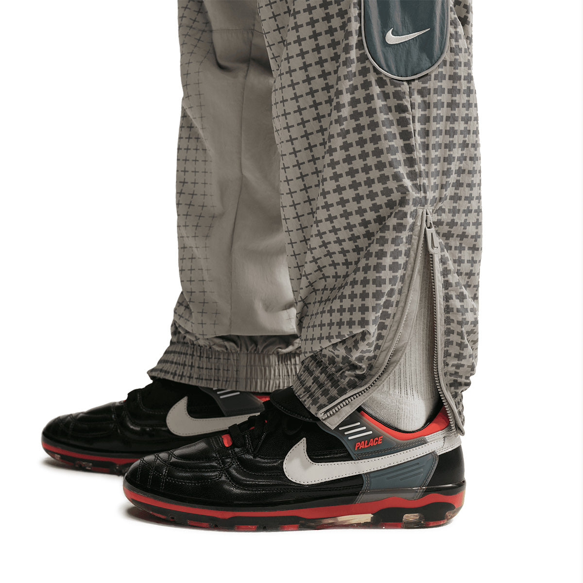 + Palace + England Track Pants 'Pewter Grey'