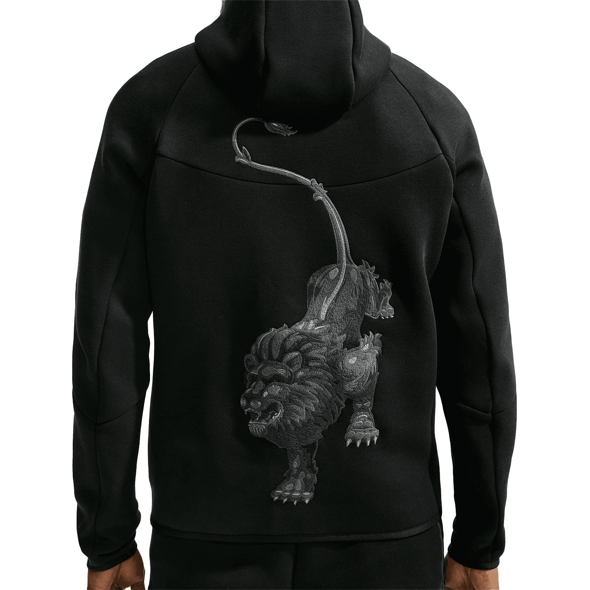 + Patta + Netherlands Tech Fleece Full-Zip Windrunner Hoodie 'Black'