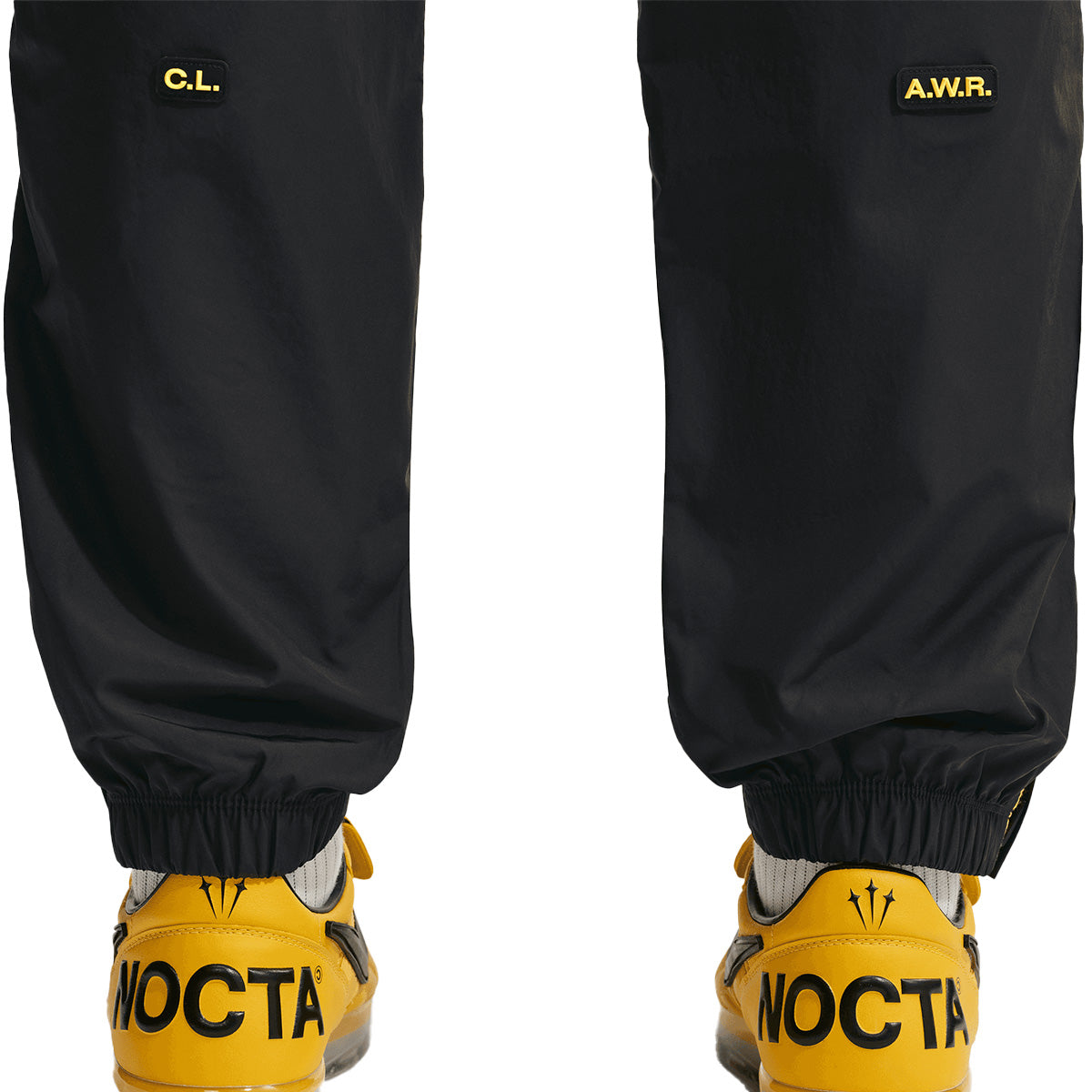 + NOCTA + Canada Woven Track Pants 'Black Gym Red'