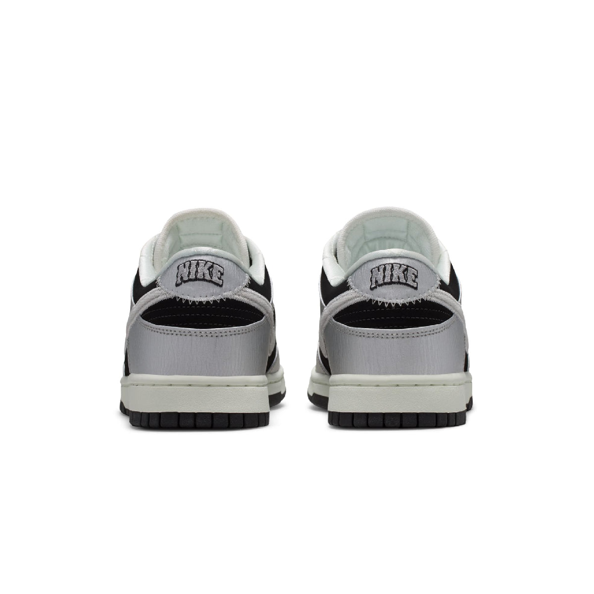 Dunk Low Retro 'Metallic Silver Black'
