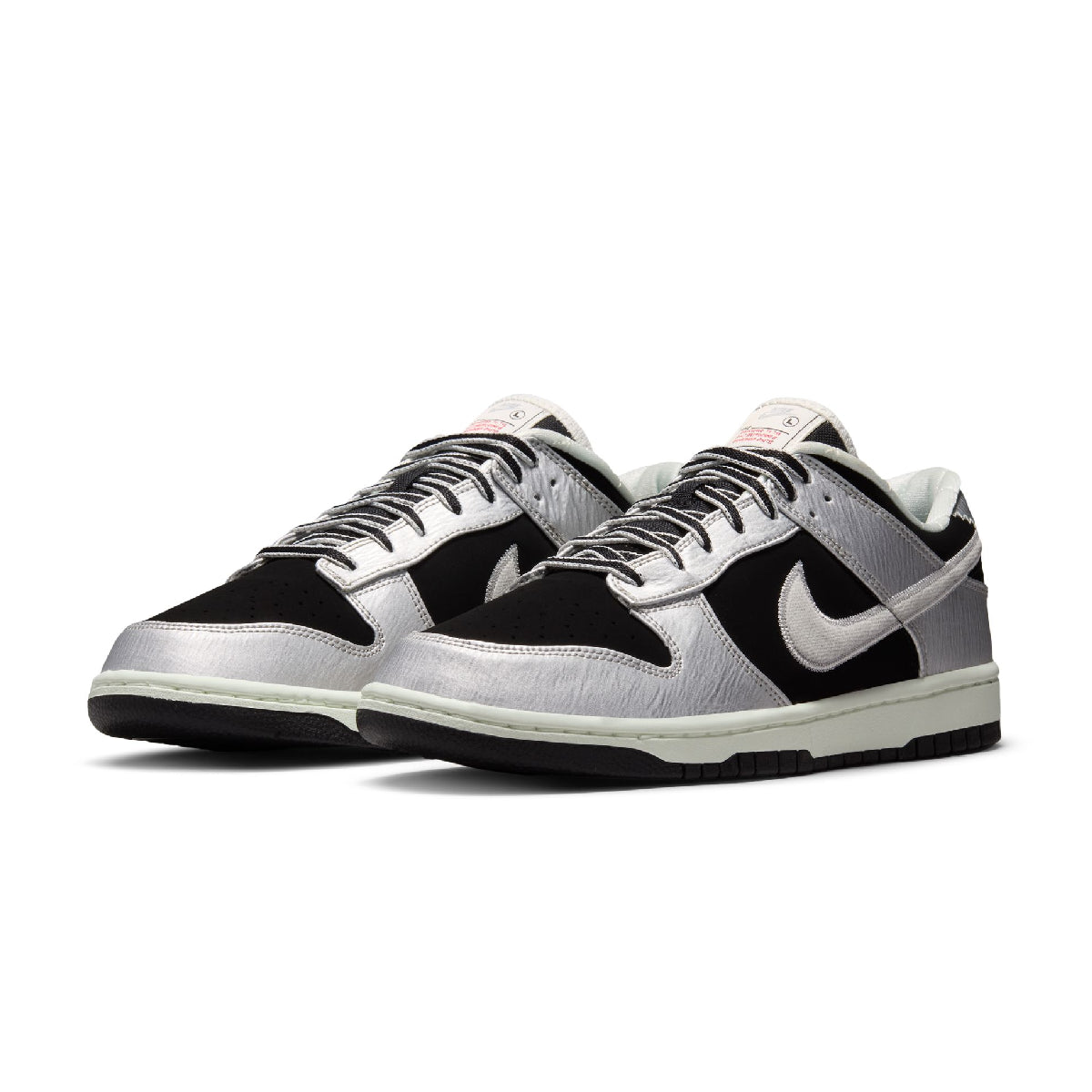 Dunk Low Retro 'Metallic Silver Black'