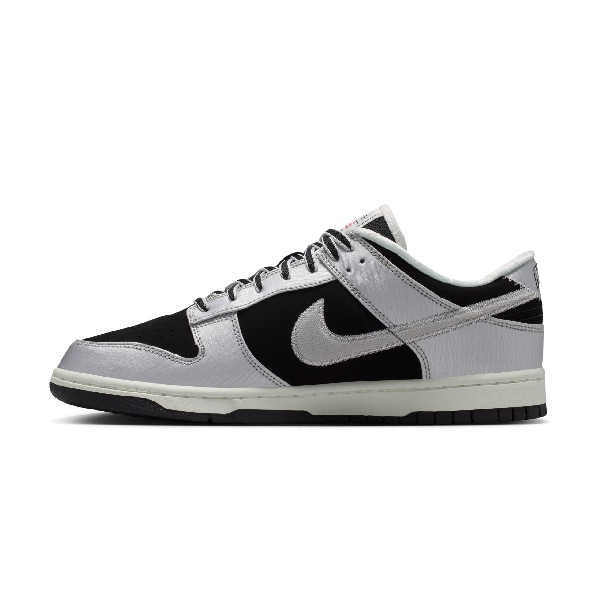 Dunk Low Retro 'Metallic Silver Black'