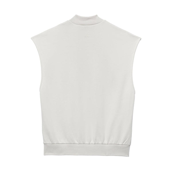 ●ANOTHERYOUTH● slit sleeveless - white / unisex Draped sleeveless top - RUNWAY, pearl grey | Sportmax