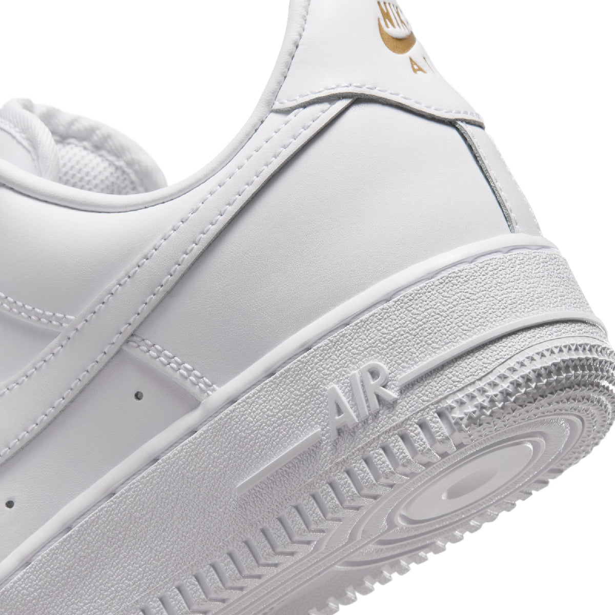 Wmns Air Force 1 '07 'White Metallic Gold'