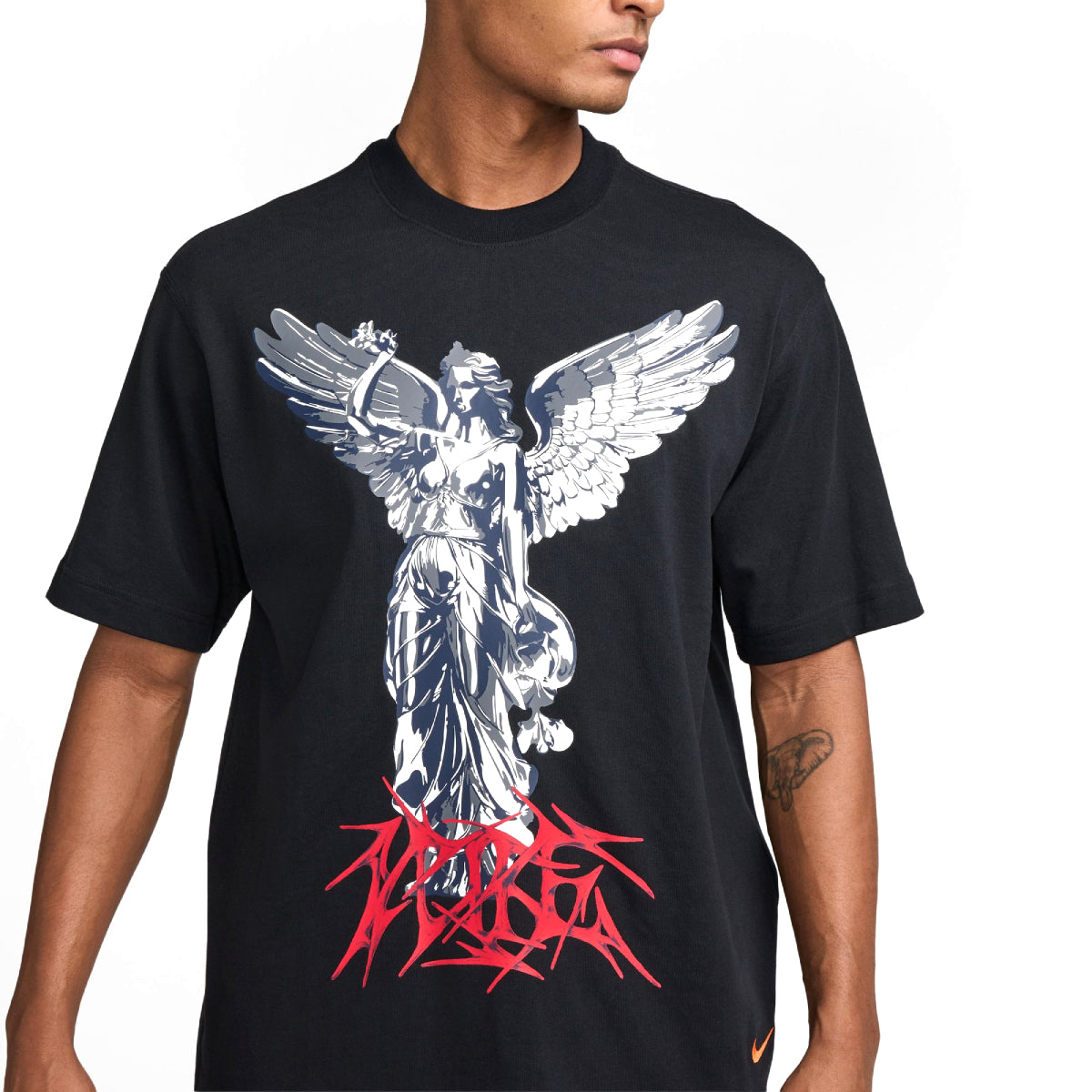 Your Message Here Goddess Graphic T-Shirt 'Black'
