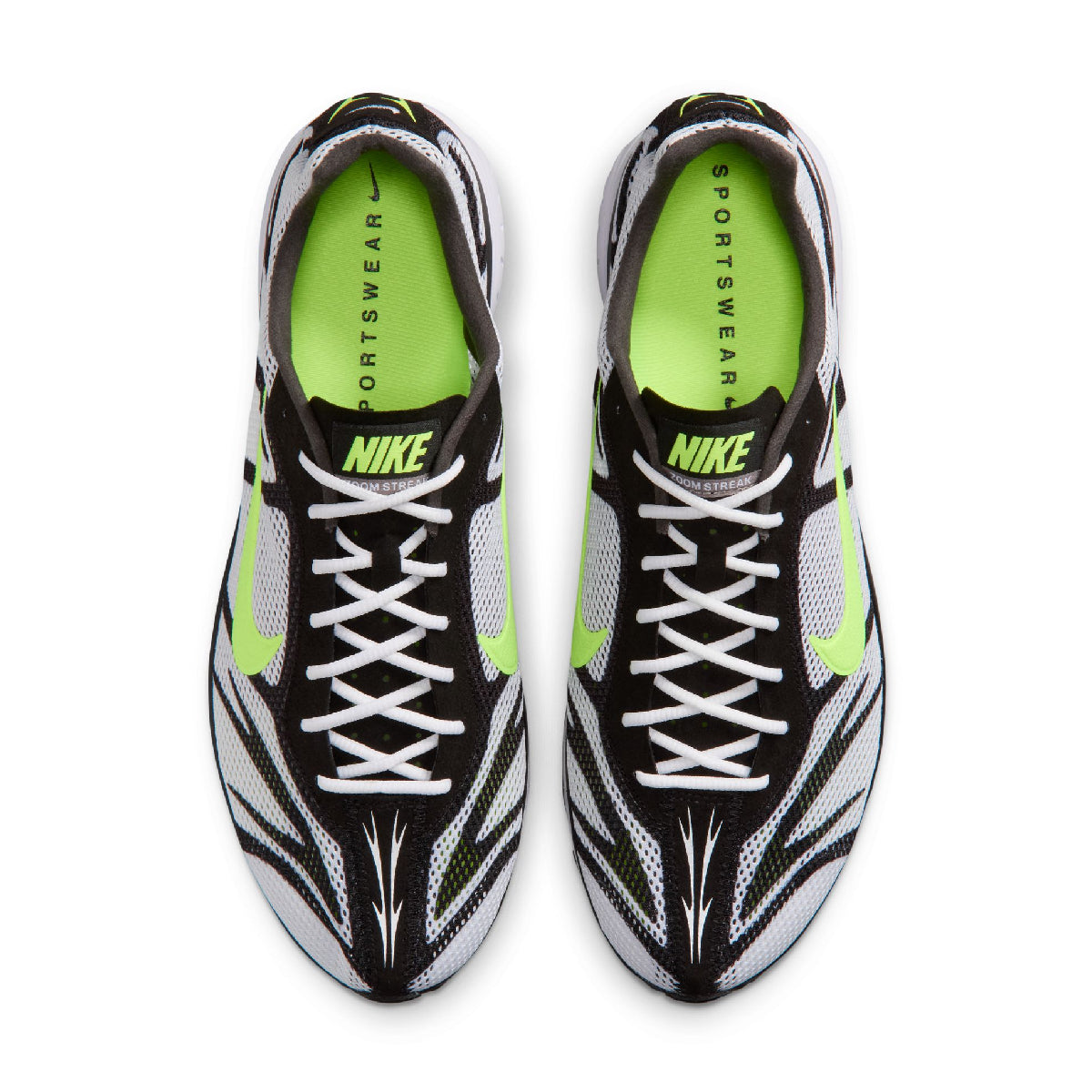 Zoom Streak 3 'White Volt Flat Black'