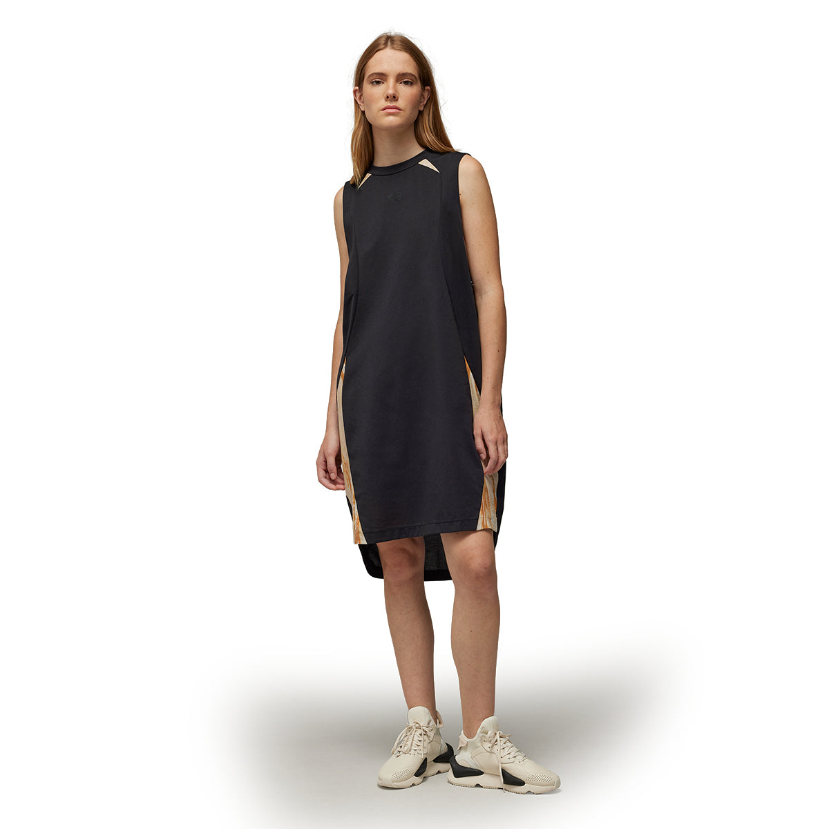Rust Dye Tank Dress 'Black'