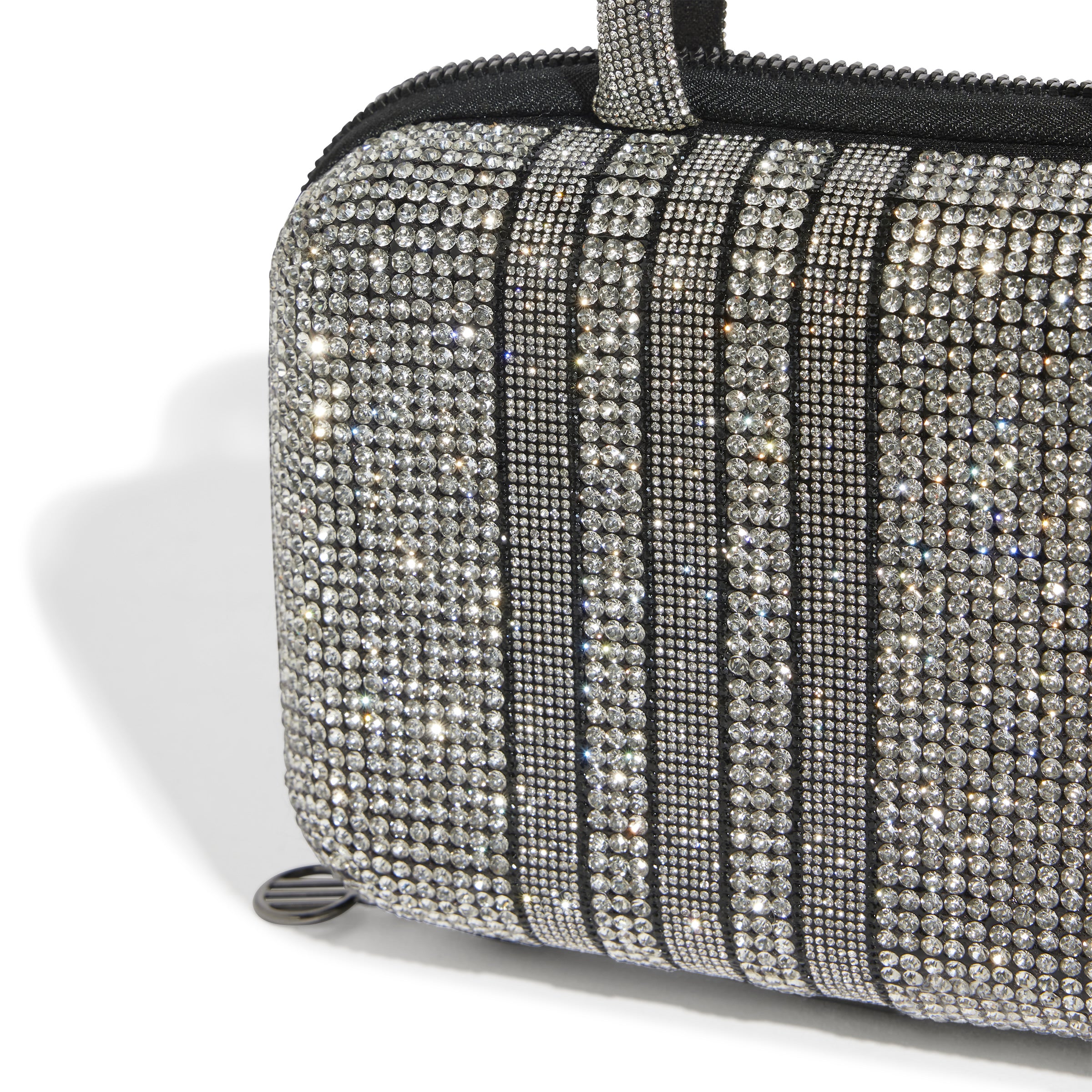 Rhinestone Bag 'Silver Metallic'