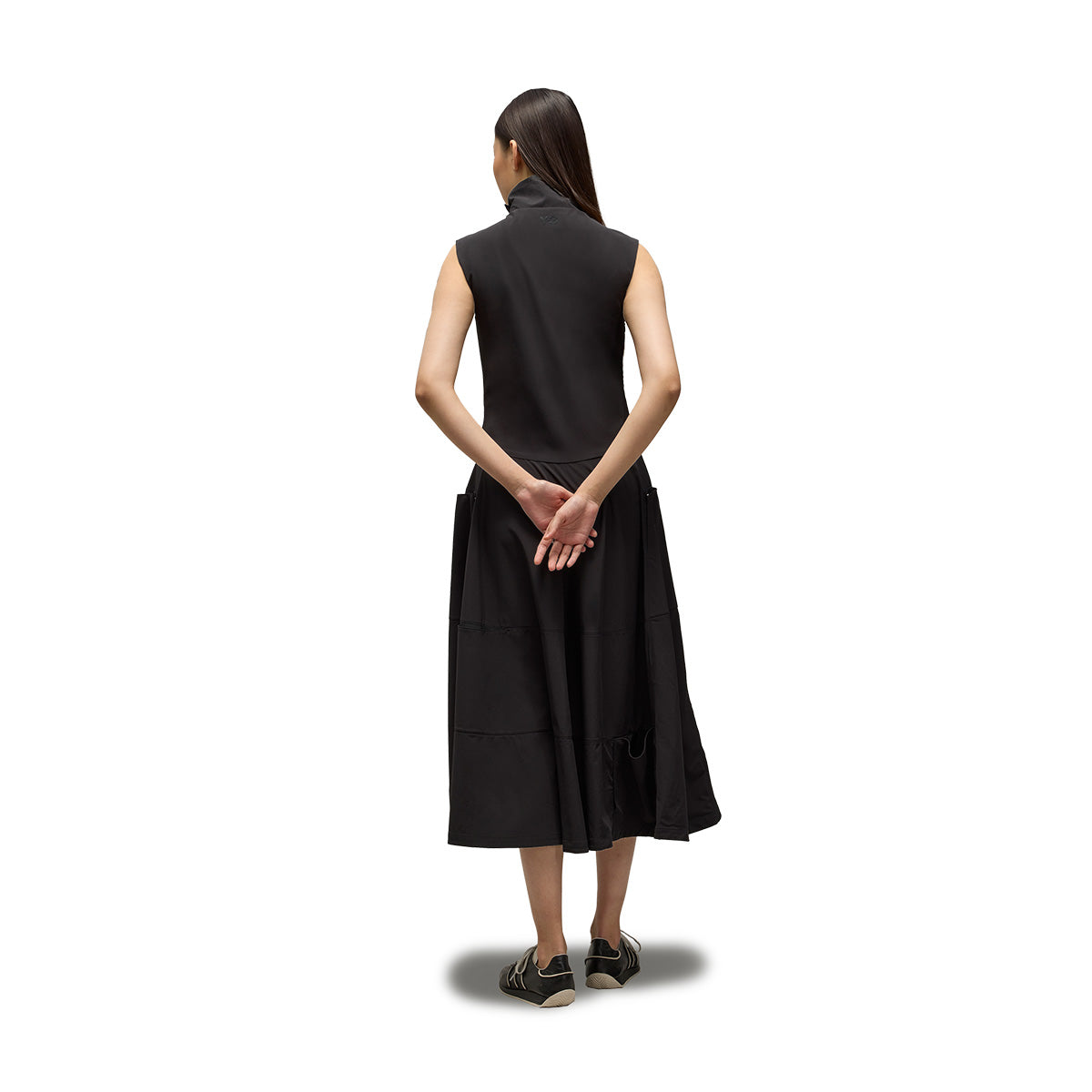 Vent Dress 'Black'