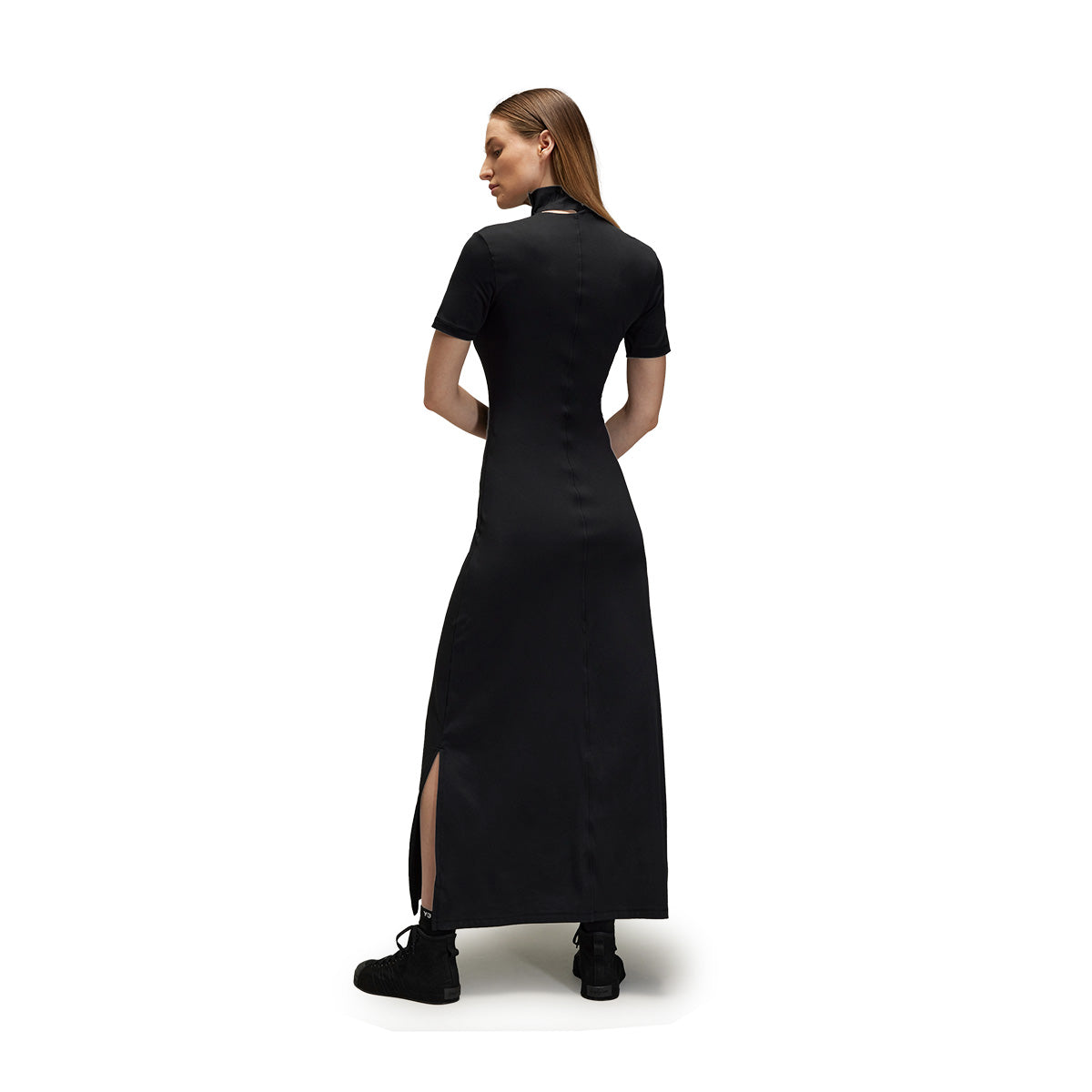 Wmns Fitted Classic Dress 'Black'