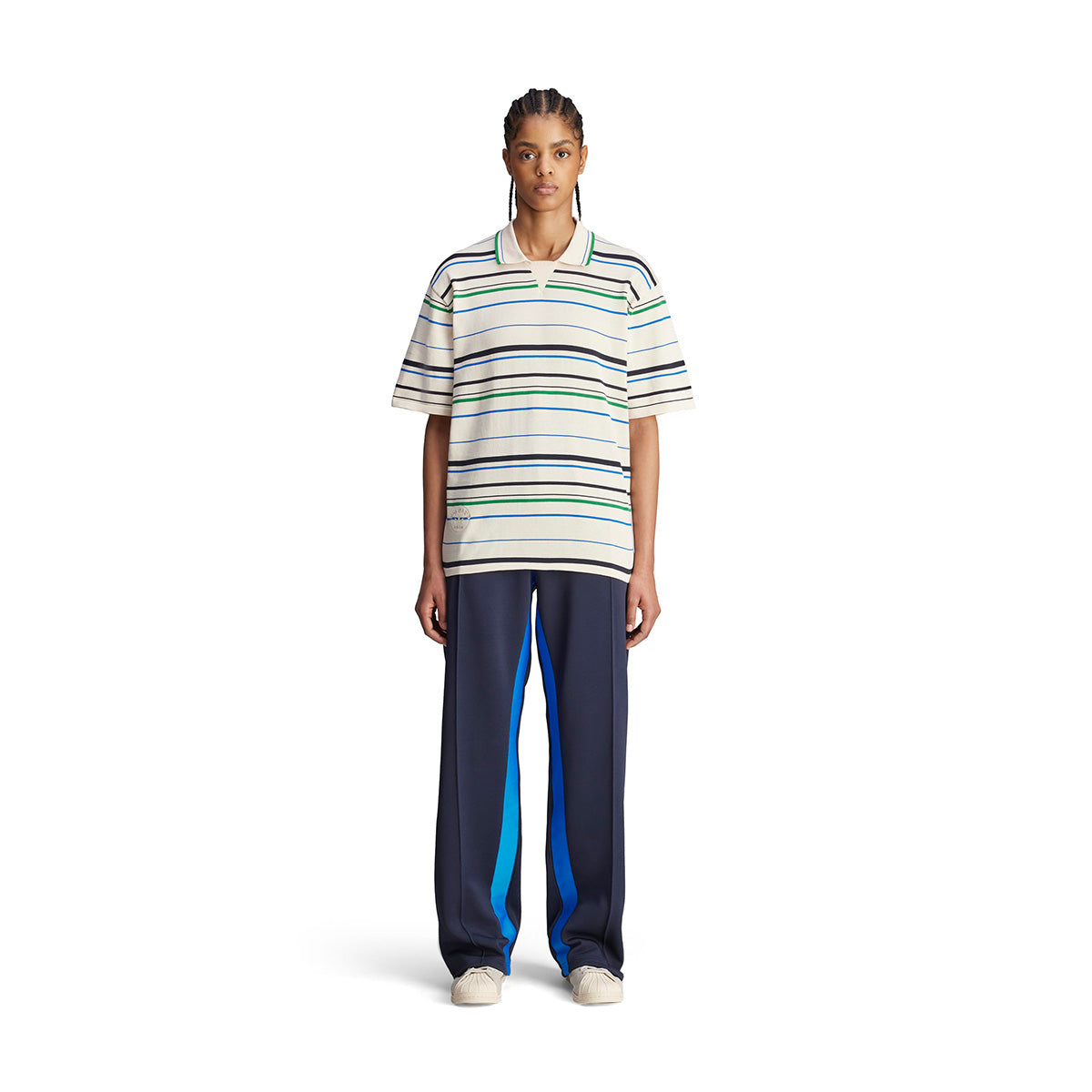 + Wales Bonner Knit Polo 'Wonder White'