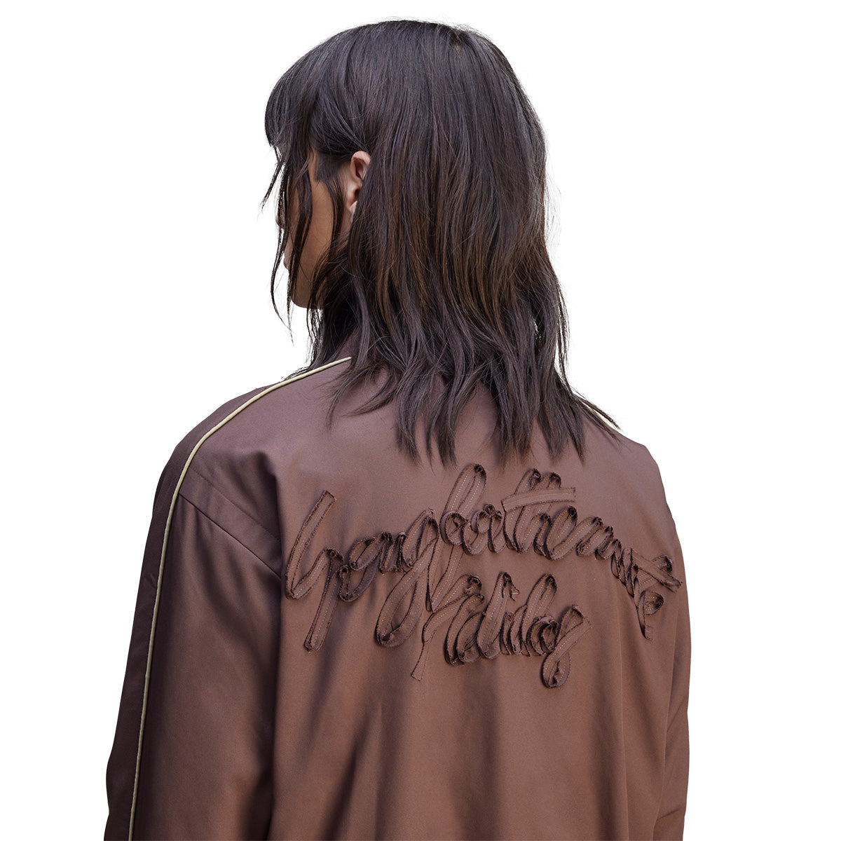 + Song For The Mute Spring Woven Jacket 'Brown'