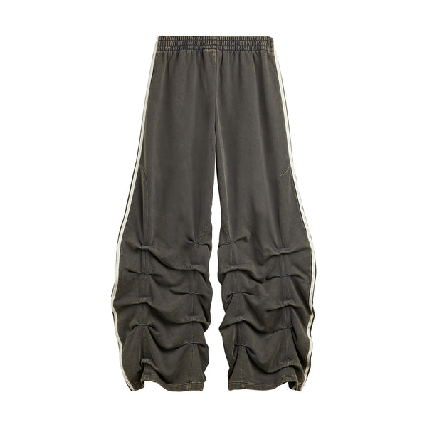 パンツ M ADIDAS AVAVAV RUCHED PANTS CARBON Adidas Originals - ADIDAS ORIGINALS X AVAVAV RUCHED PANTS