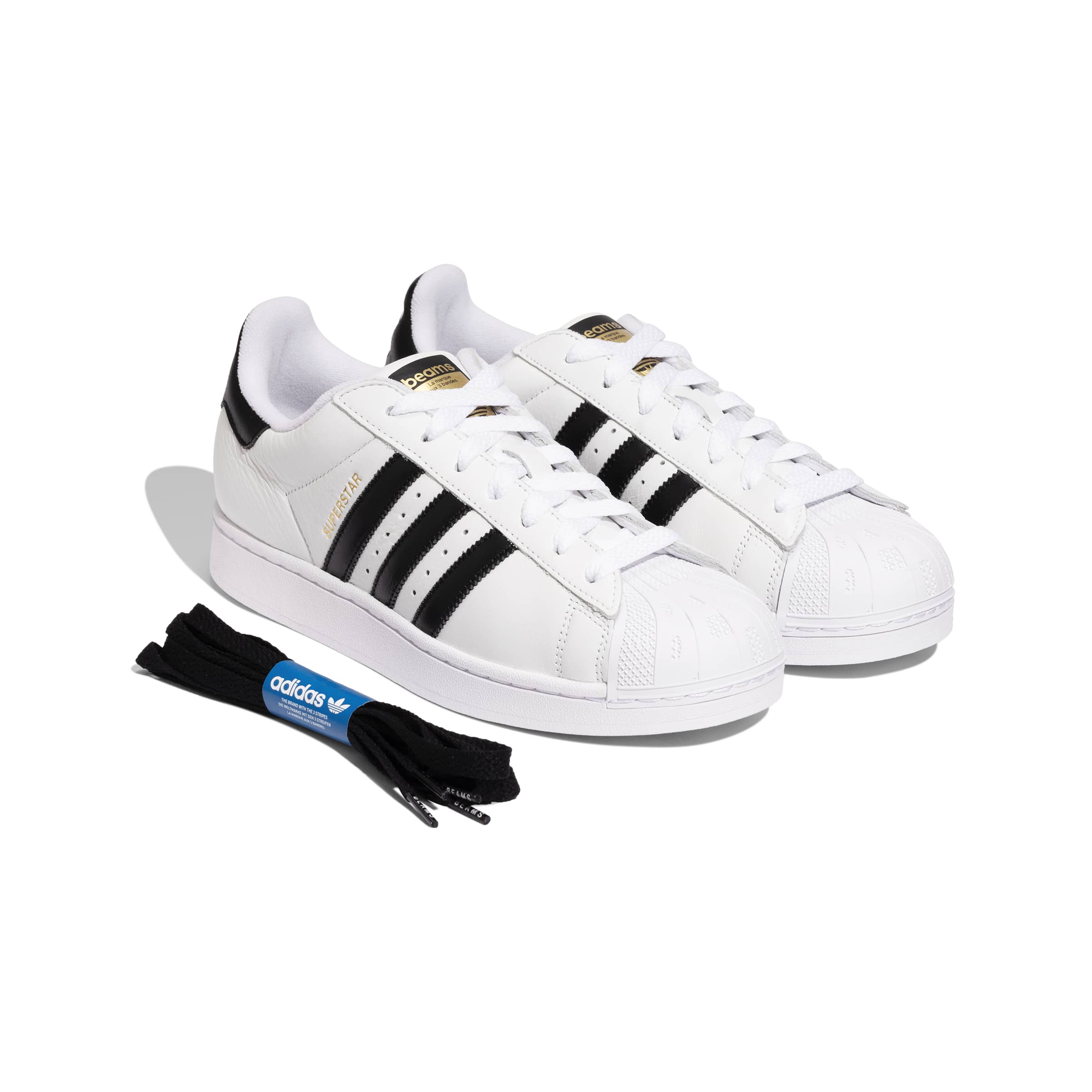 + Beams Superstar 'White Black'