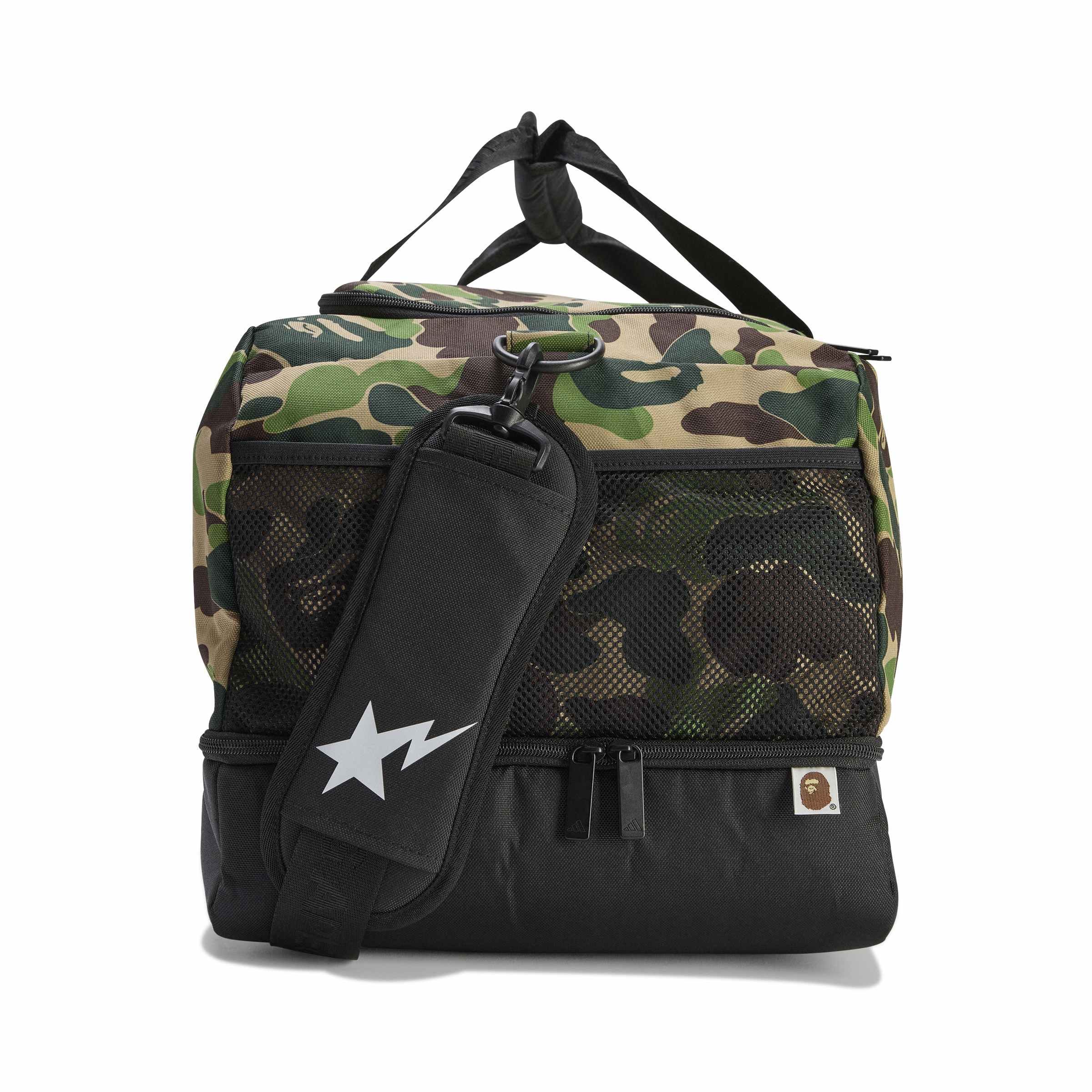 + Bape Duffle Bag 'Crew Green'