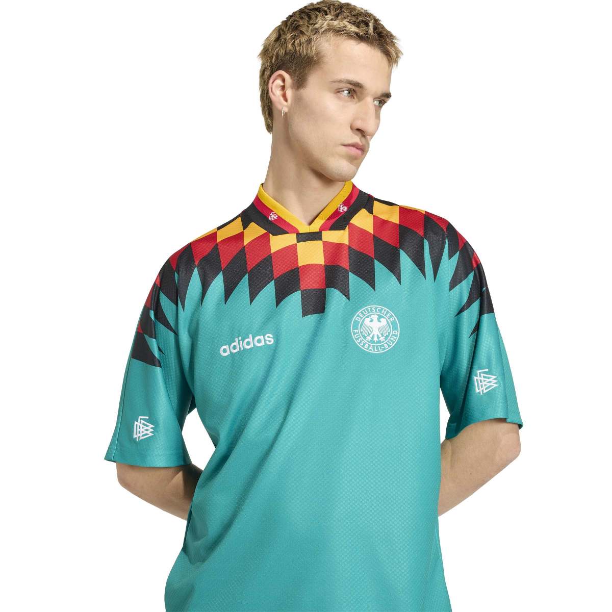 + Deutscher Fussball-Bund Germany Away Jersey 1994 'Power Green'