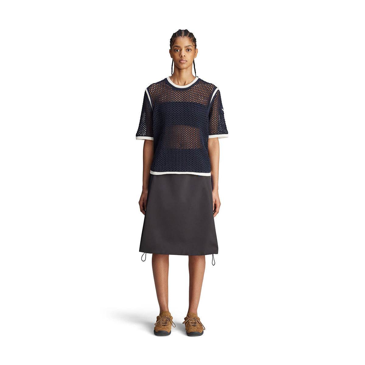 + Wales Bonner Knit Tee 'Night Navy'